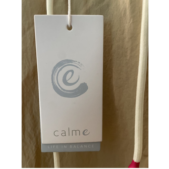 CALME By Johnny Was Mix Nylon Hooded Pullover Windbreaker Jacket Size Large NWT - Picture 6 of 7